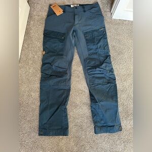 Fjallraven Men's Teal Blue Keb Pants